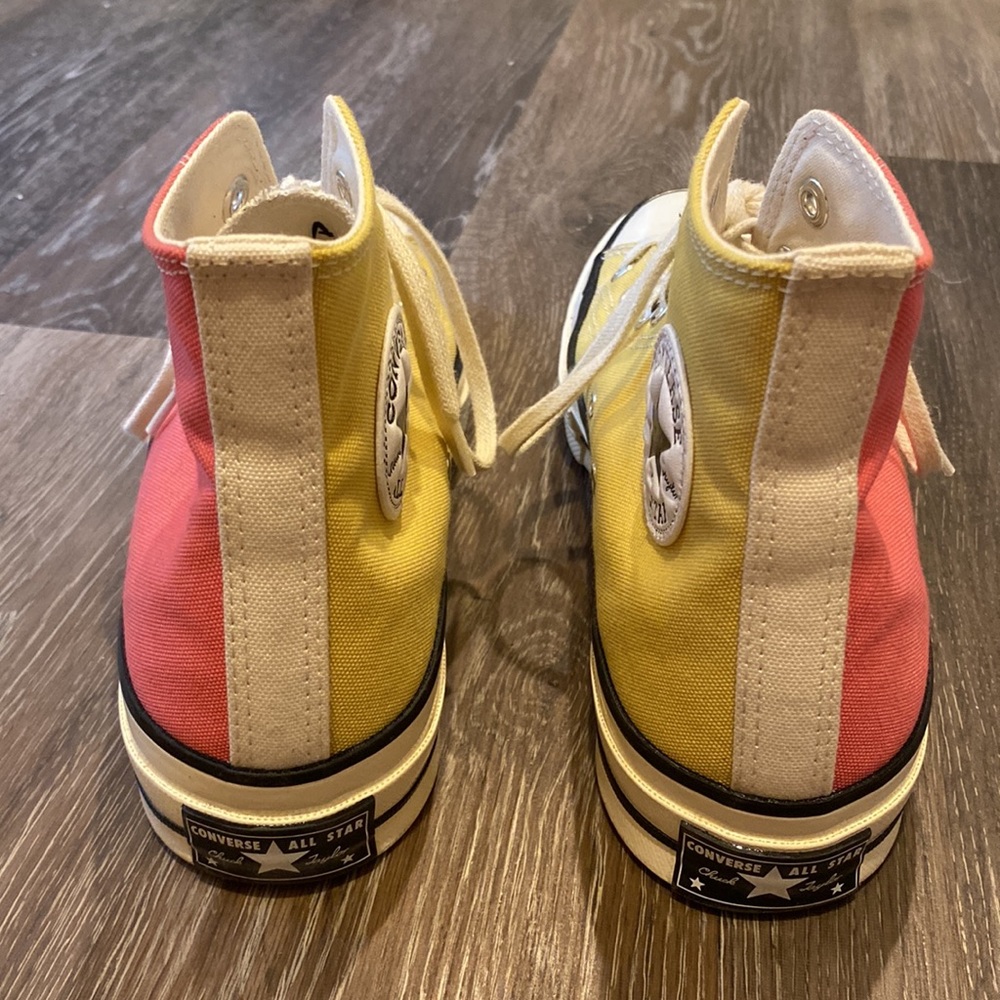 Pink Lemonade Hightop converse 💖🍋 - Picture 3 of 6